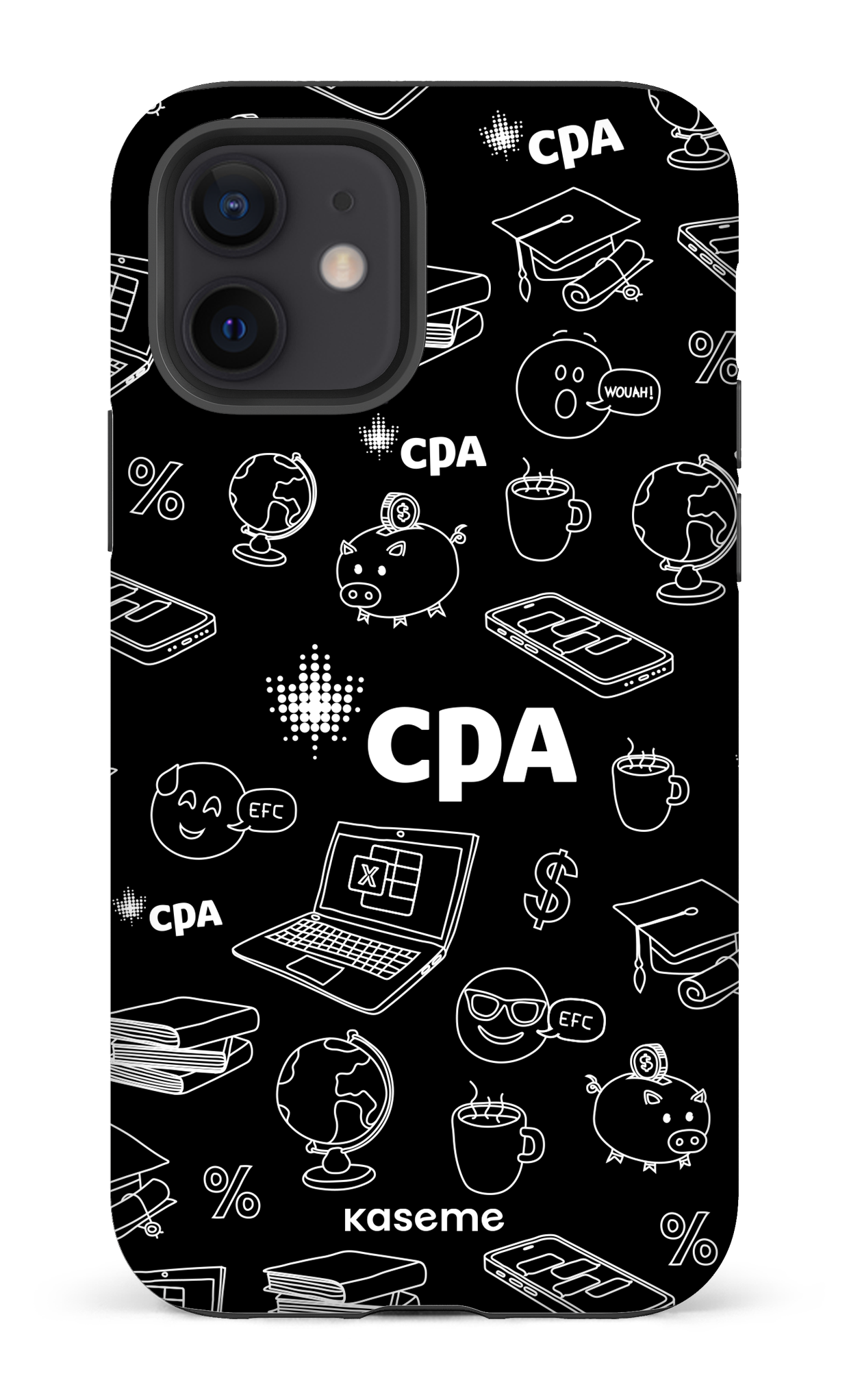 iPhone 12 Tough Matte CPA Pictos -