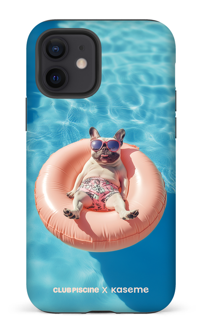 iPhone 12 Tough Matte Chien Chaud par Club Piscine -