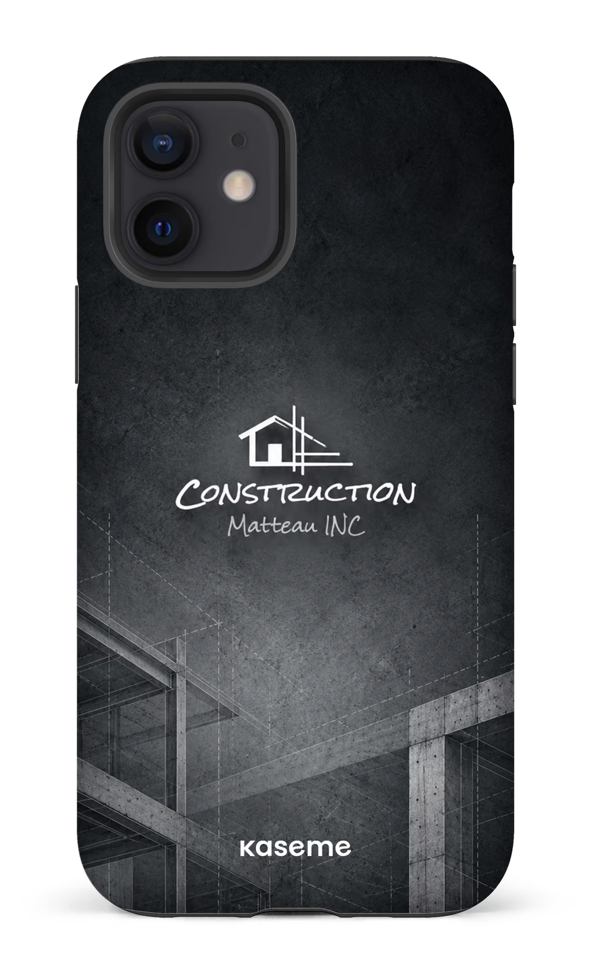 iPhone 12 Tough Matte Construction Matteau -