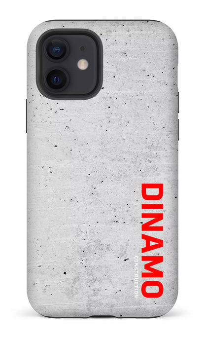iPhone 12 Tough Matte Dinamo Gris x Logo Rouge -