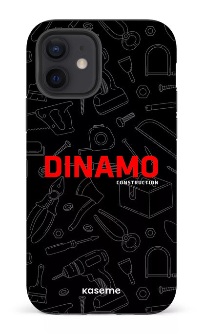 iPhone 12 Tough Matte Dinamo Noir -