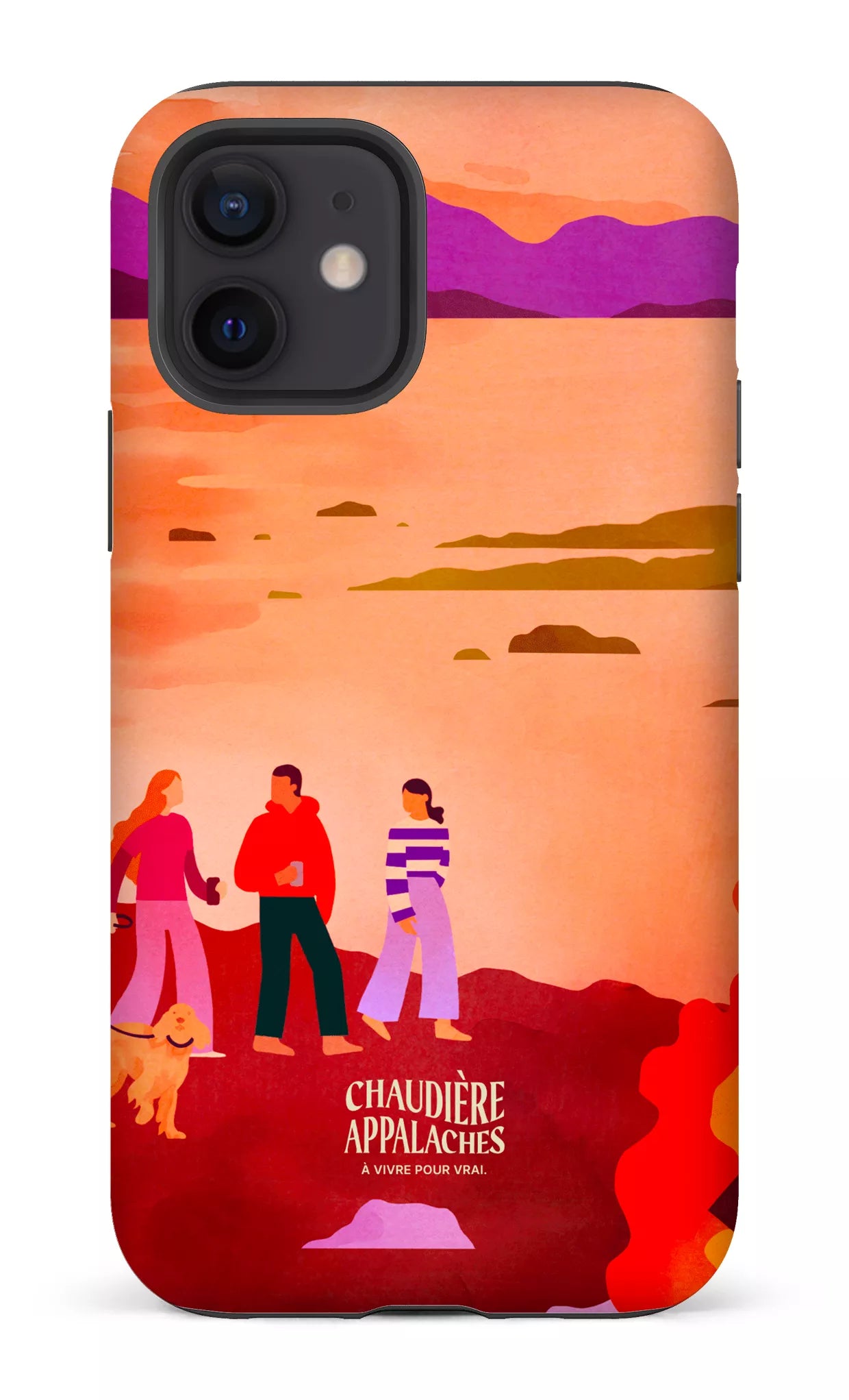 iPhone 12 Tough Matte Été par TCA -