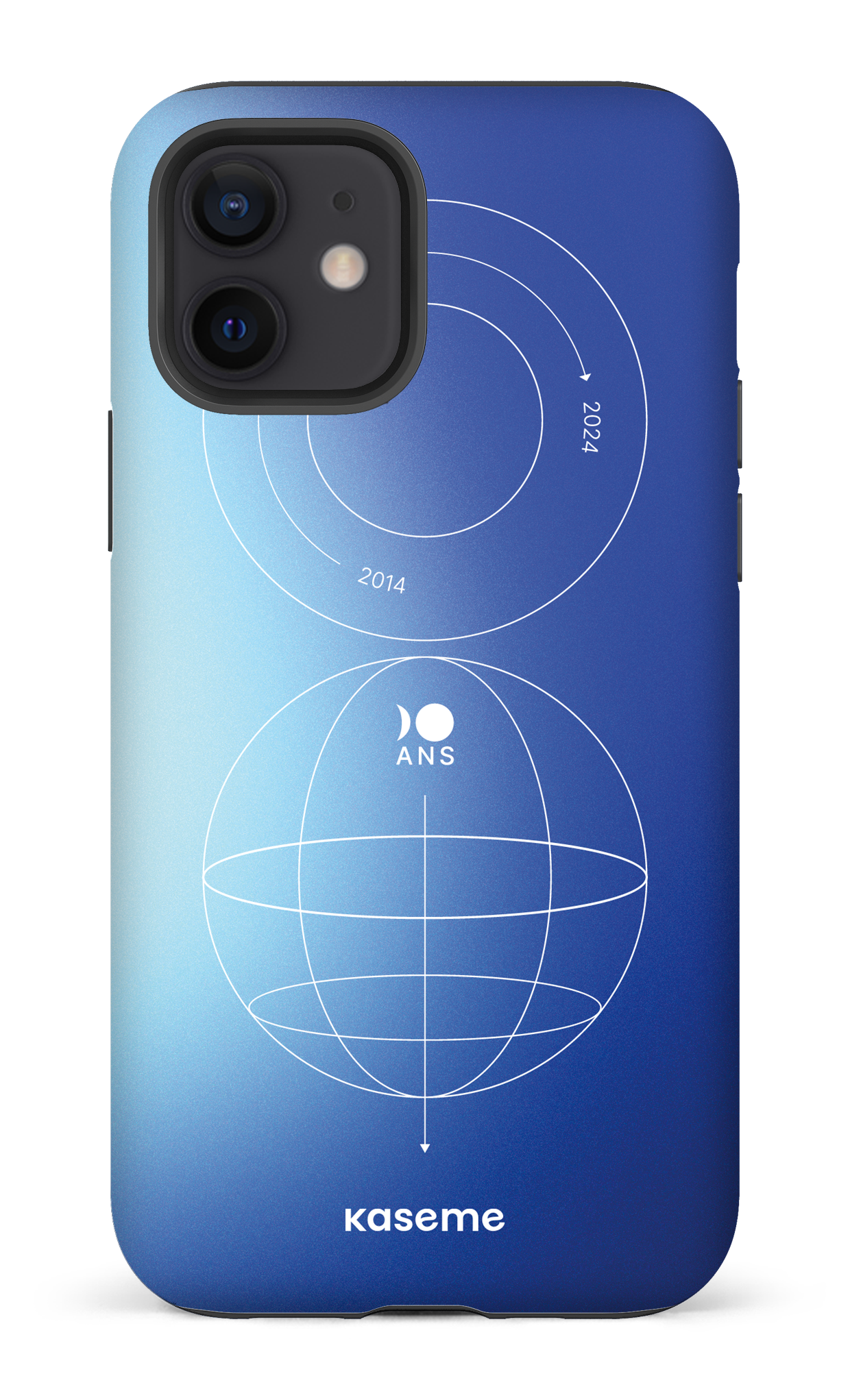iPhone 12 Tough Matte Étui Spatial -