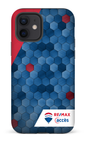 iPhone 12 Tough Matte Exagones texturés -