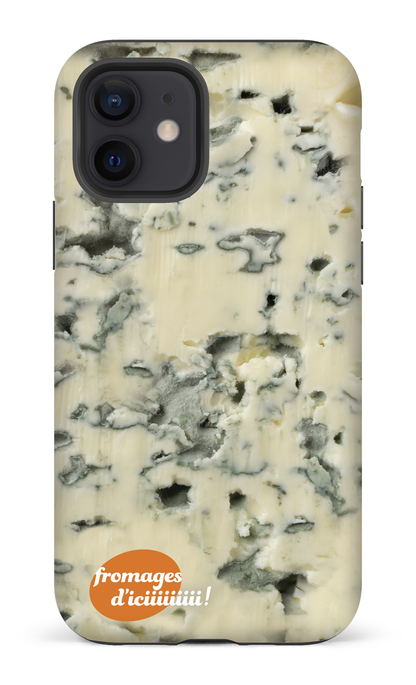 iPhone 12 Tough Matte Fromage Bleu Logo -