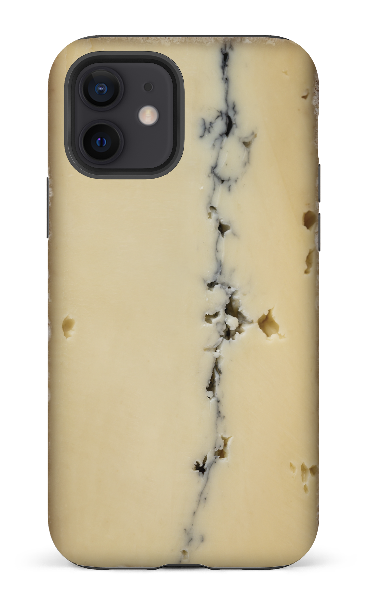 iPhone 12 Tough Matte Fromage Cendré -