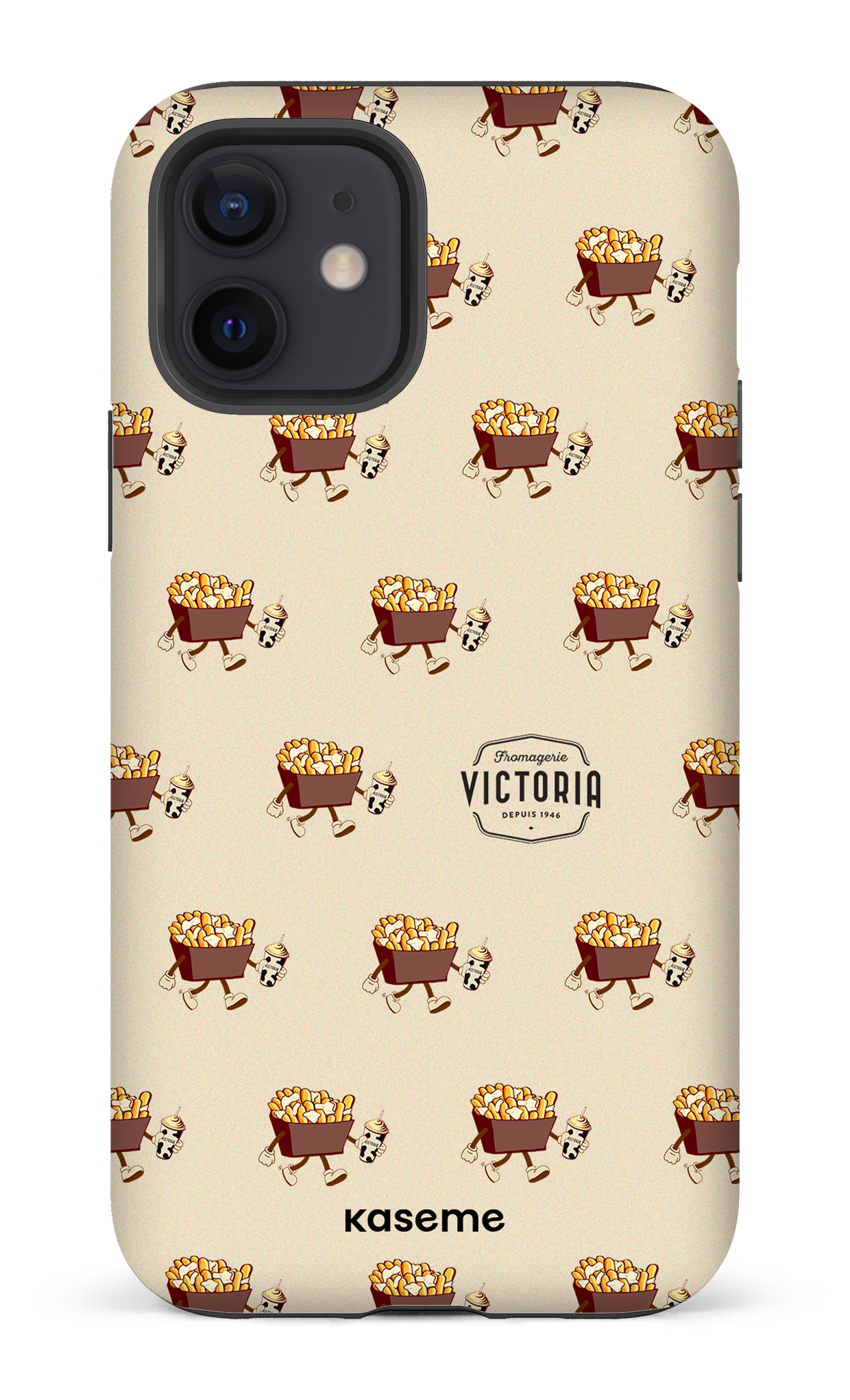 iPhone 12 Tough Matte Fromagerie Victoria Poutines -