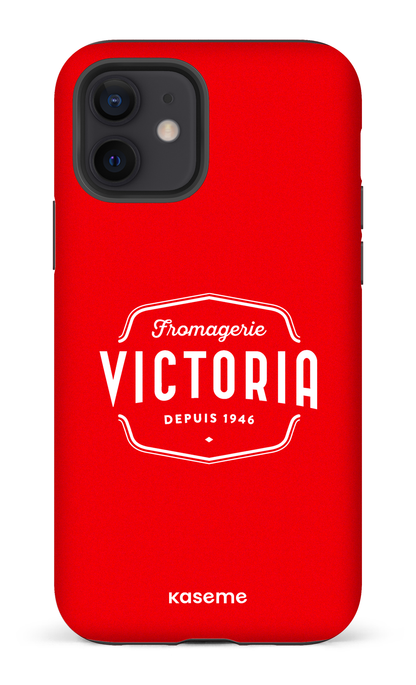 iPhone 12 Tough Matte Fromagerie Victoria Rouge -