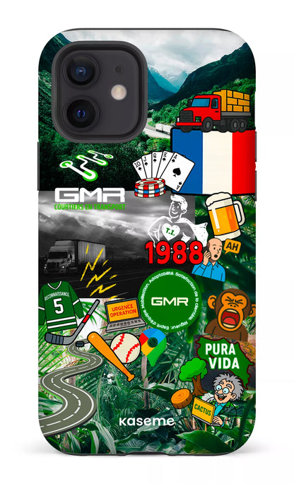 iPhone 12 Tough Matte GMR Collage -