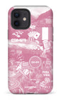 iPhone 12 Tough Matte GMR Collage Rose -