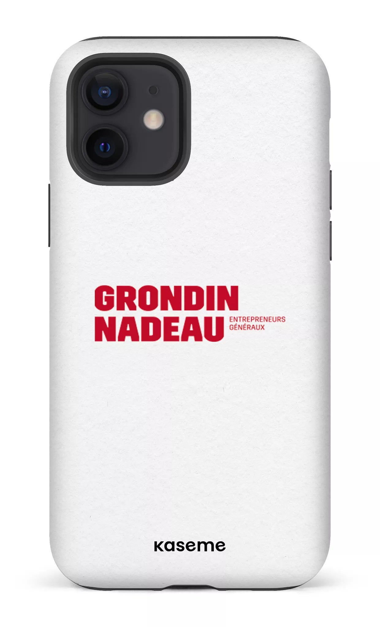 iPhone 12 Tough Matte GN Blanc -