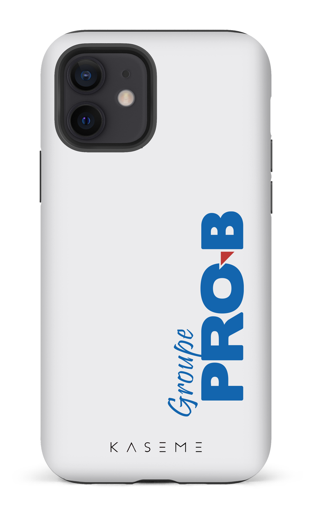 iPhone 12 Tough Matte Groupe Pro-B Blanc -