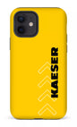 iPhone 12 Tough Matte Kaeser Flèches Jaune -