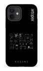 iPhone 12 Tough Matte L'essentiel noir par Artopex -