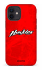 iPhone 12 Tough Matte Les Huskies Rouge -