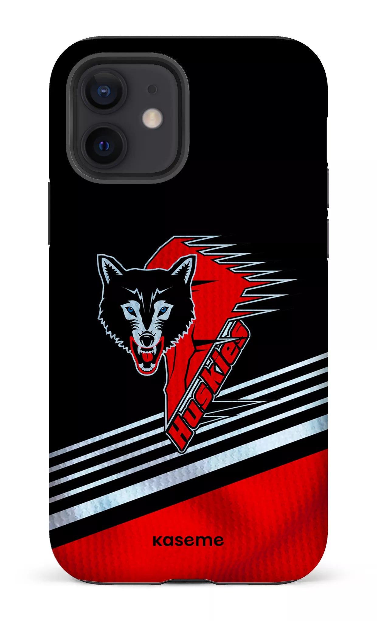 iPhone 12 Tough Matte Les Huskies Vintage -