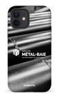 iPhone 12 Tough Matte Les tuyaux par Métal-Baie -
