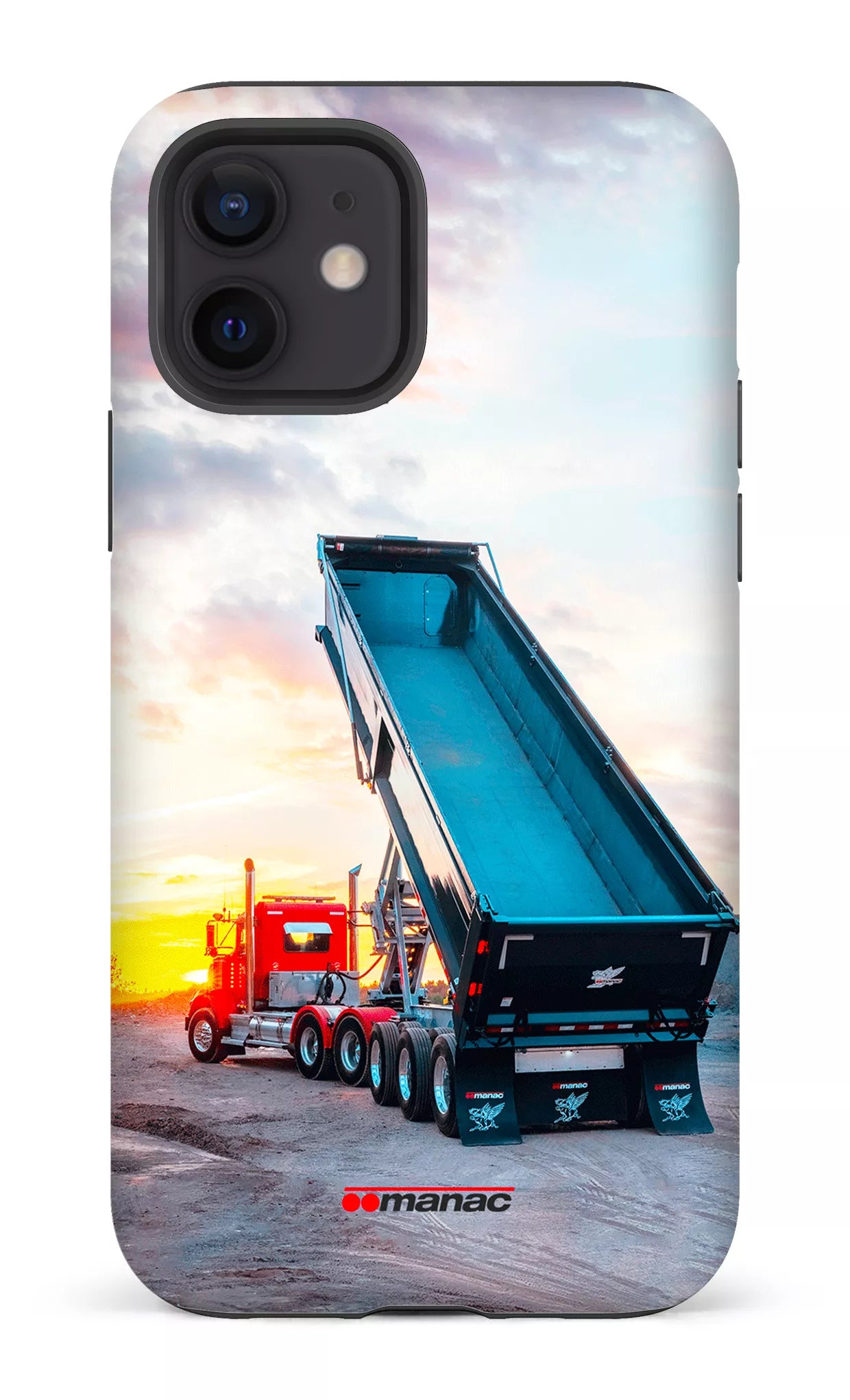 iPhone 12 Tough Matte Maxwing Steel End Dump -