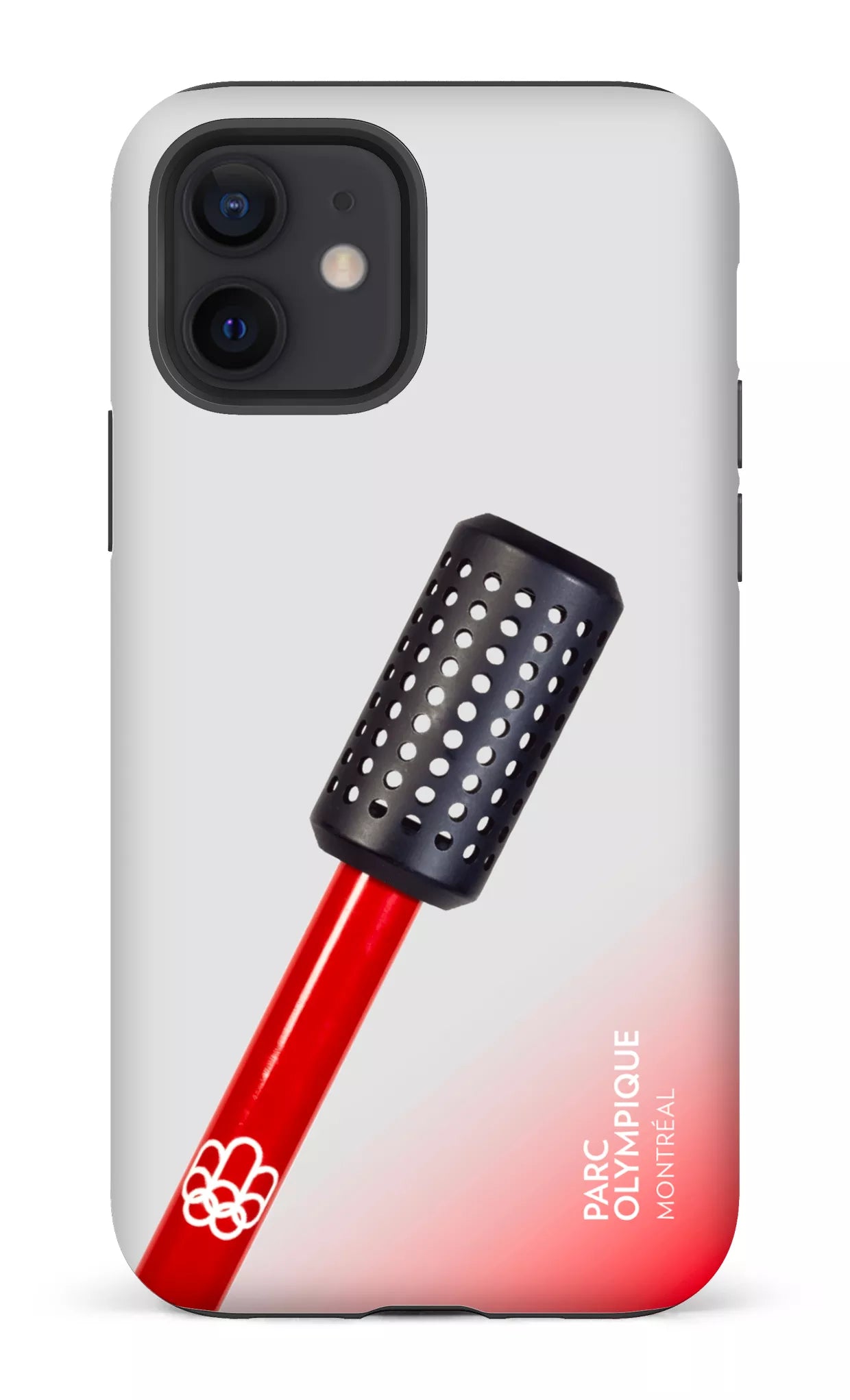 iPhone 12 Tough Matte Parc Olympique - Flambeau Incliné -