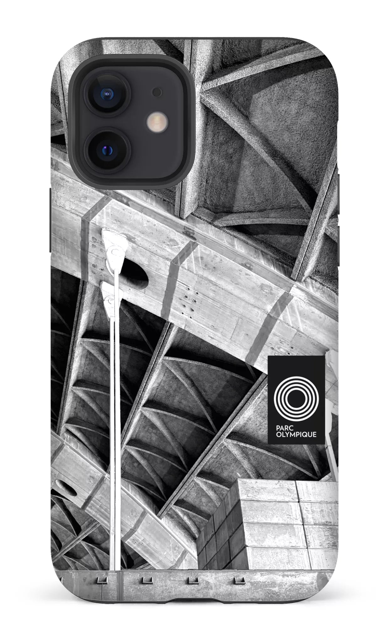 iPhone 12 Tough Matte Parc Olympique - Photo Structure -