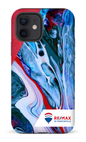 iPhone 12 Tough Matte Peinture marbrée claire de Francheville -