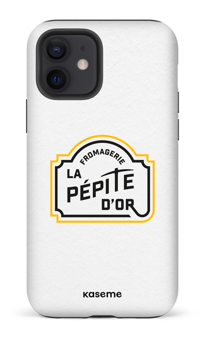 iPhone 12 Tough Matte Pépite Blanc -
