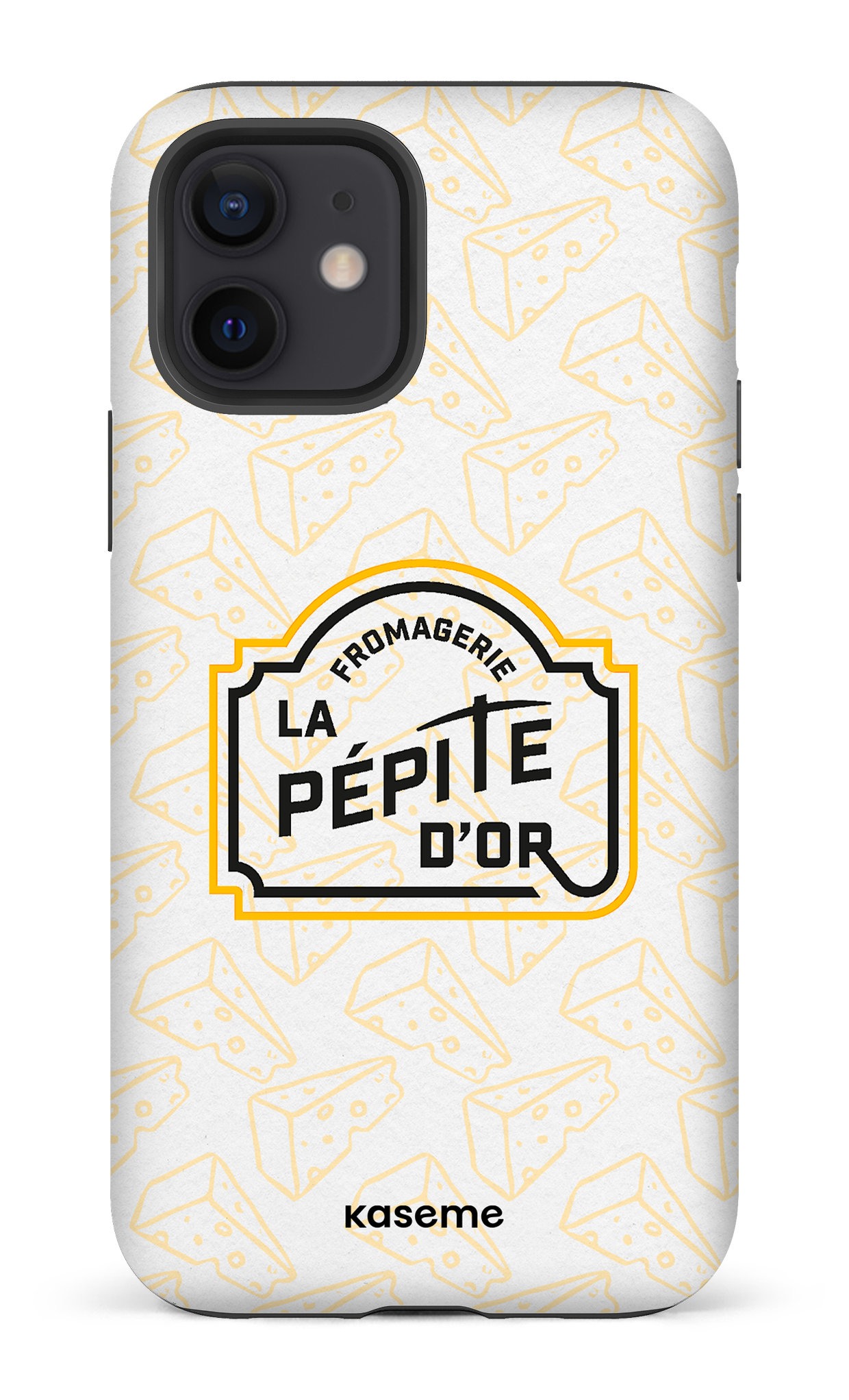 iPhone 12 Tough Matte Pépite x Fromages Blanc -