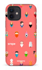 iPhone 12 Tough Matte Personnages Saumon -