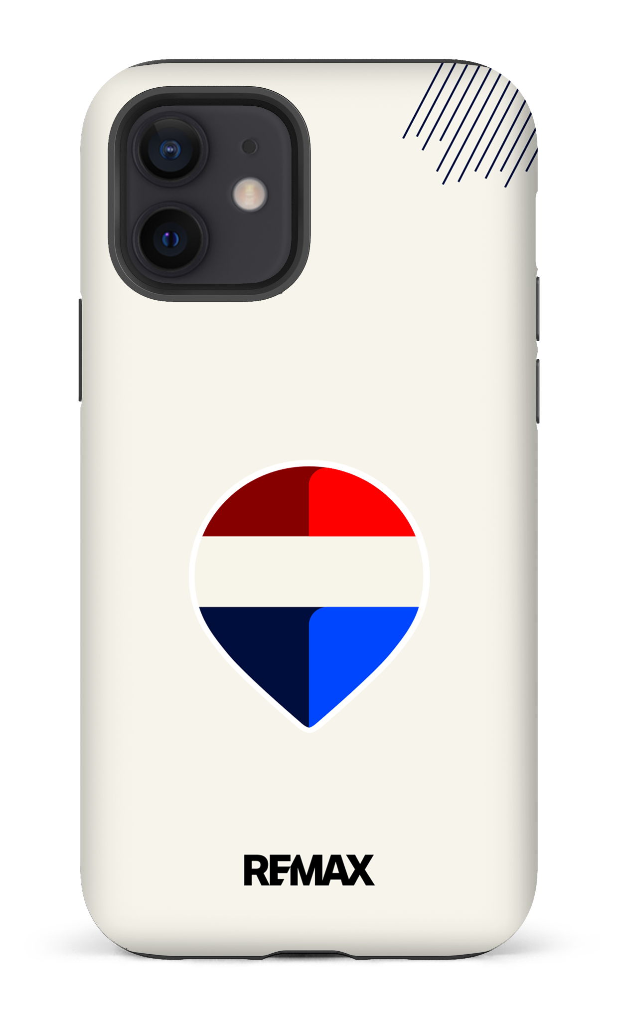 iPhone 12 Tough Matte Remax Ballon Beige -
