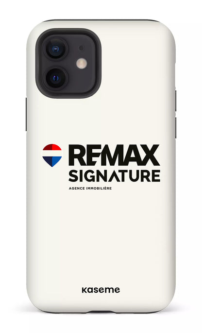 iPhone 12 Tough Matte Remax Signature Crème -