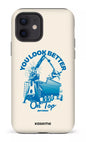 iPhone 12 Tough Matte Rotobec Beige -