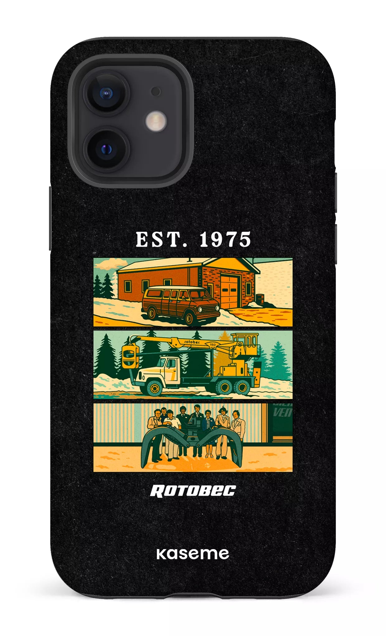 iPhone 12 Tough Matte Rotobec Est. 1975 -