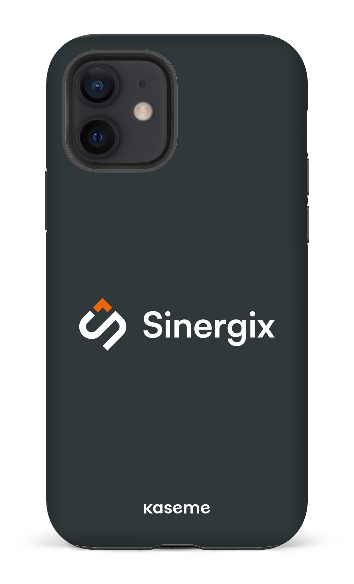 iPhone 12 Tough Matte Sinergix Gris -