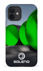 iPhone 12 Tough Matte Soleno gros tuyaux vert -