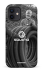 iPhone 12 Tough Matte Soleno tuyau N&B -
