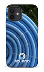 iPhone 12 Tough Matte Soleno tuyau bleu -