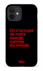 iPhone 12 Tough Matte Telio Noir -