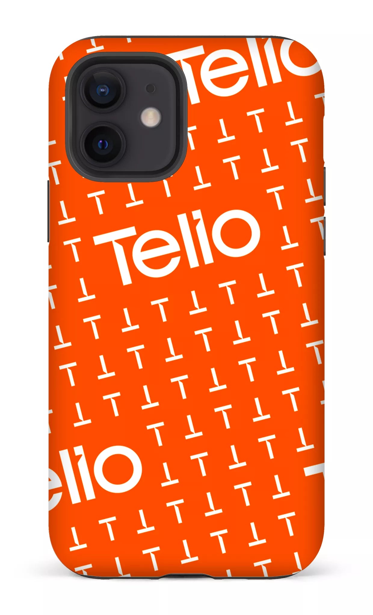 iPhone 12 Tough Matte Telio Orange -