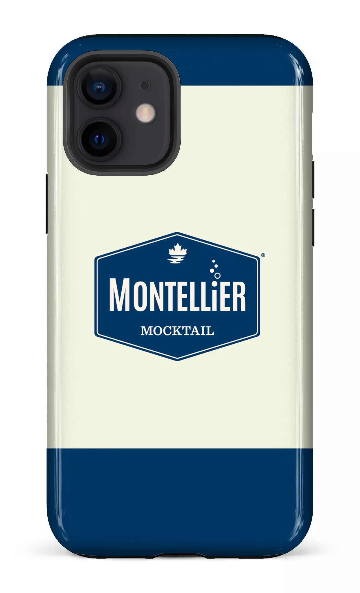 iPhone 12 Tough Montellier Mocktail Bleu -
