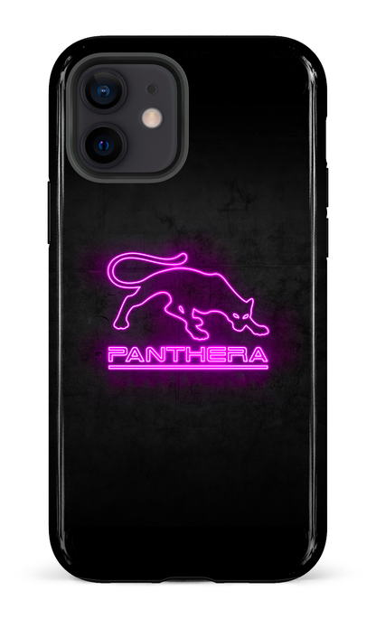 iPhone 12 Tough Panthera Logo Neon -