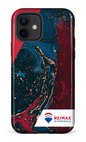 iPhone 12 Tough Peinture marbrée sombre de Francheville -