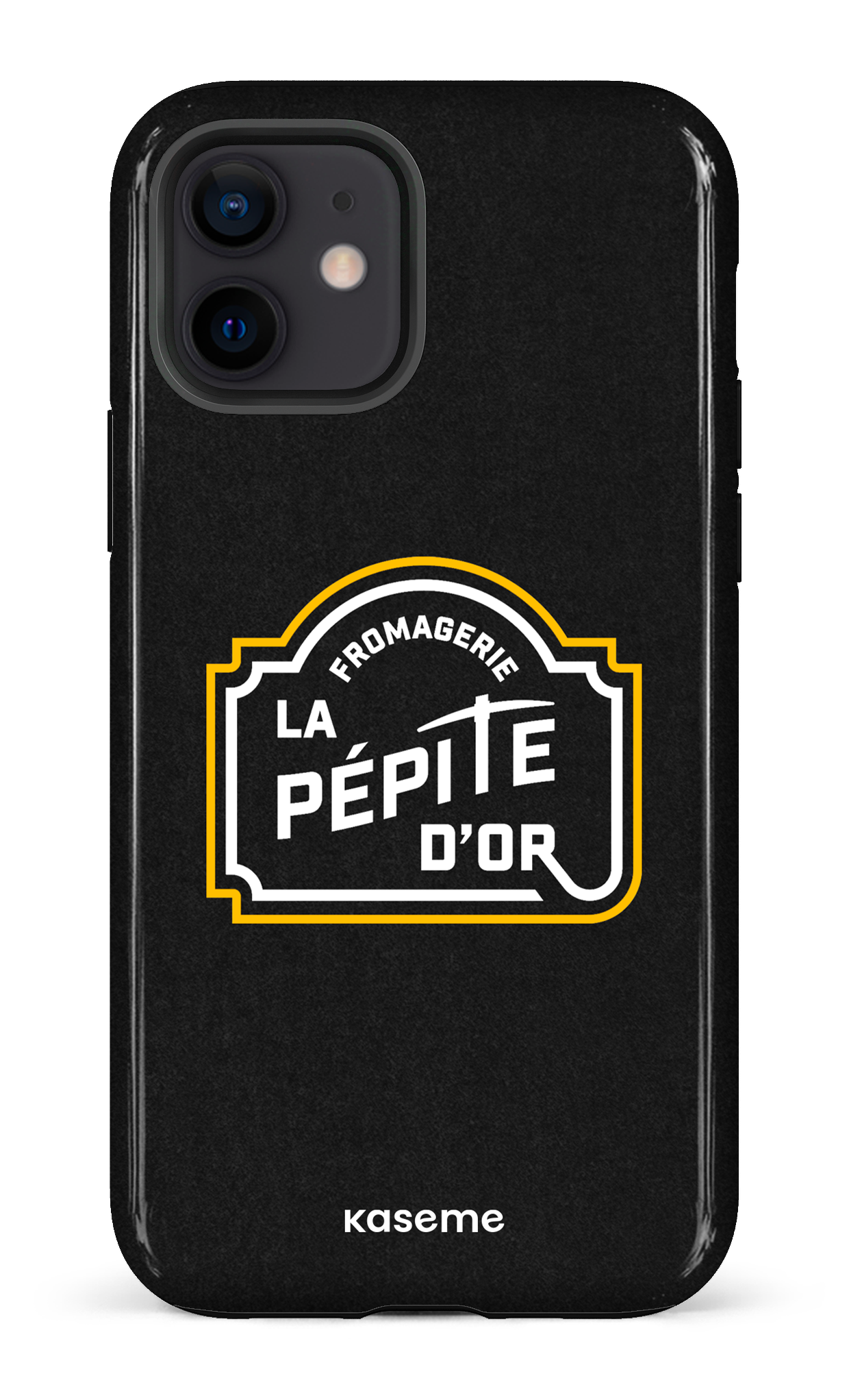 iPhone 12 Tough Pépite Noir -