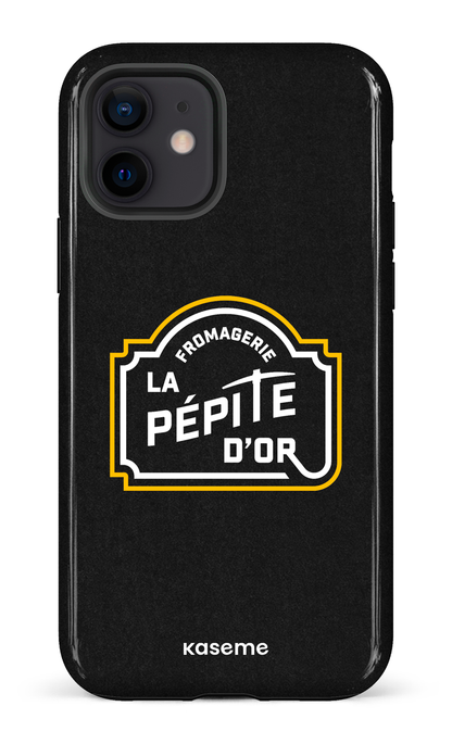 iPhone 12 Tough Pépite Noir -