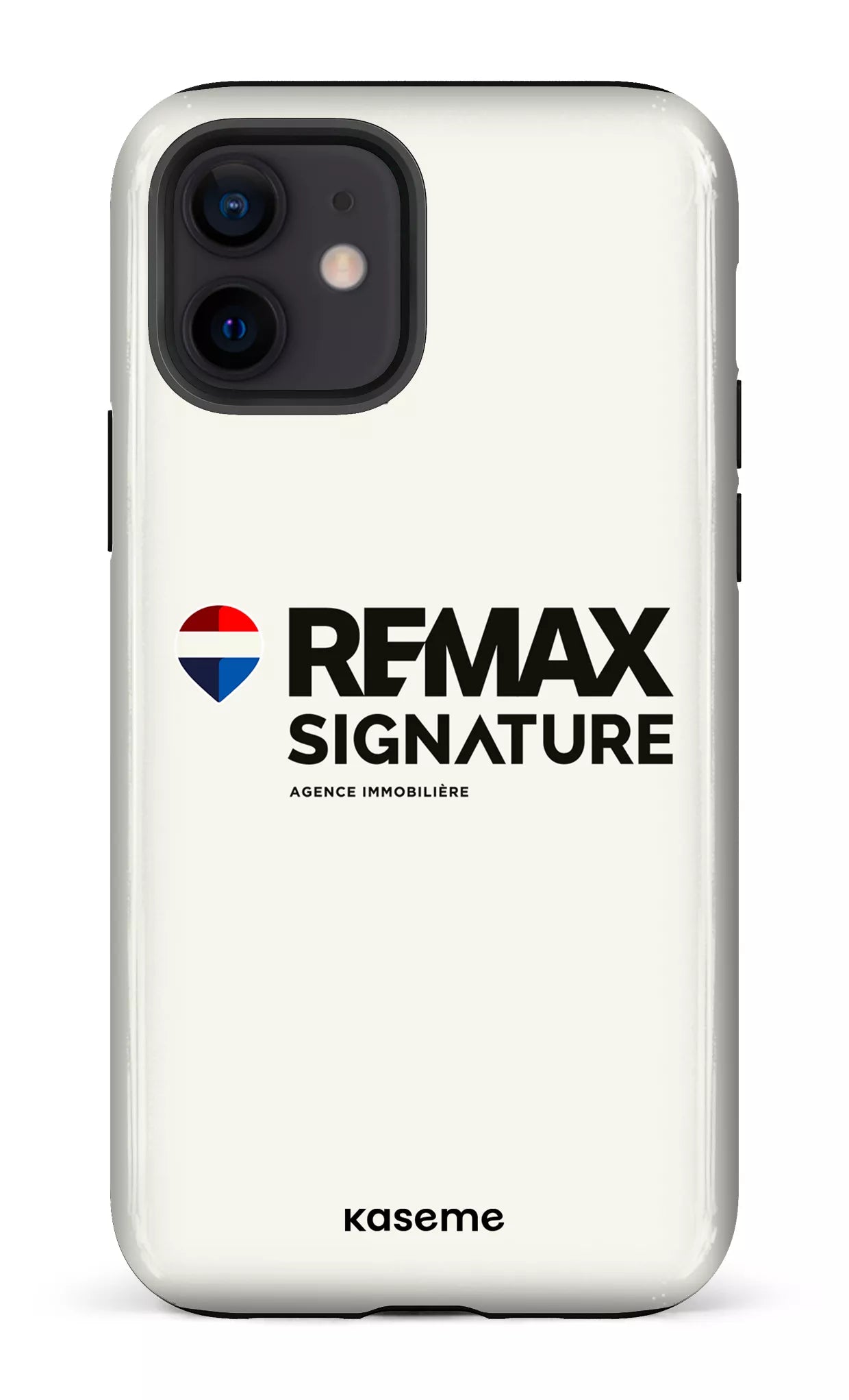 iPhone 12 Tough Remax Signature Crème -