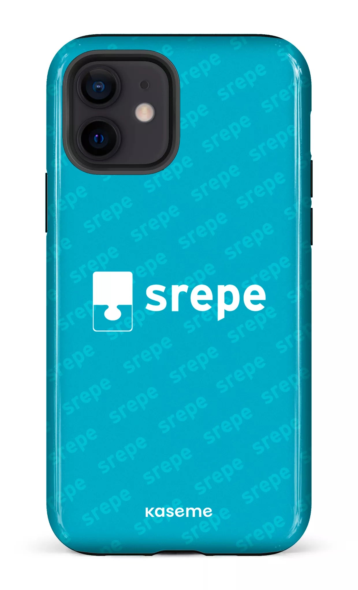 iPhone 12 Tough SREPE Pattern Turquoise -