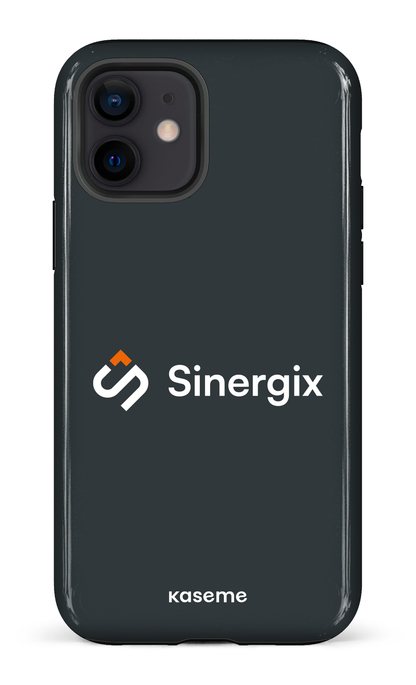 iPhone 12 Tough Sinergix Gris -