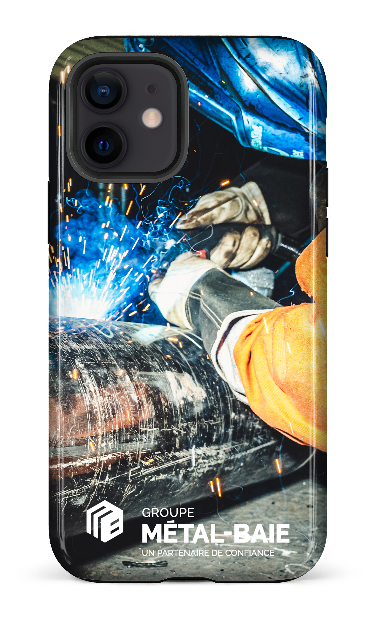 iPhone 12 Tough Soudure par Métal-Baie -