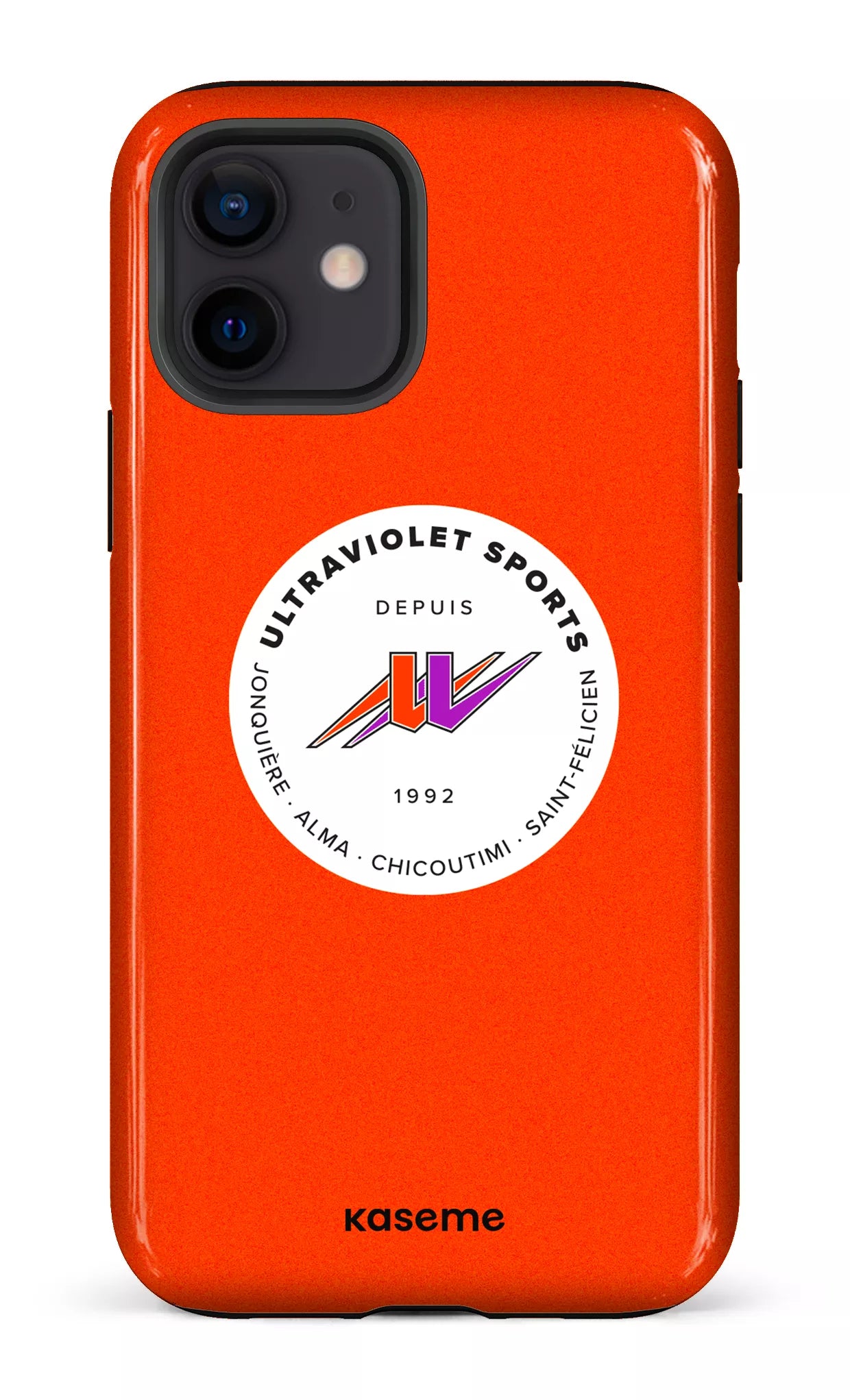 iPhone 12 Tough UltraViolet - Orange -