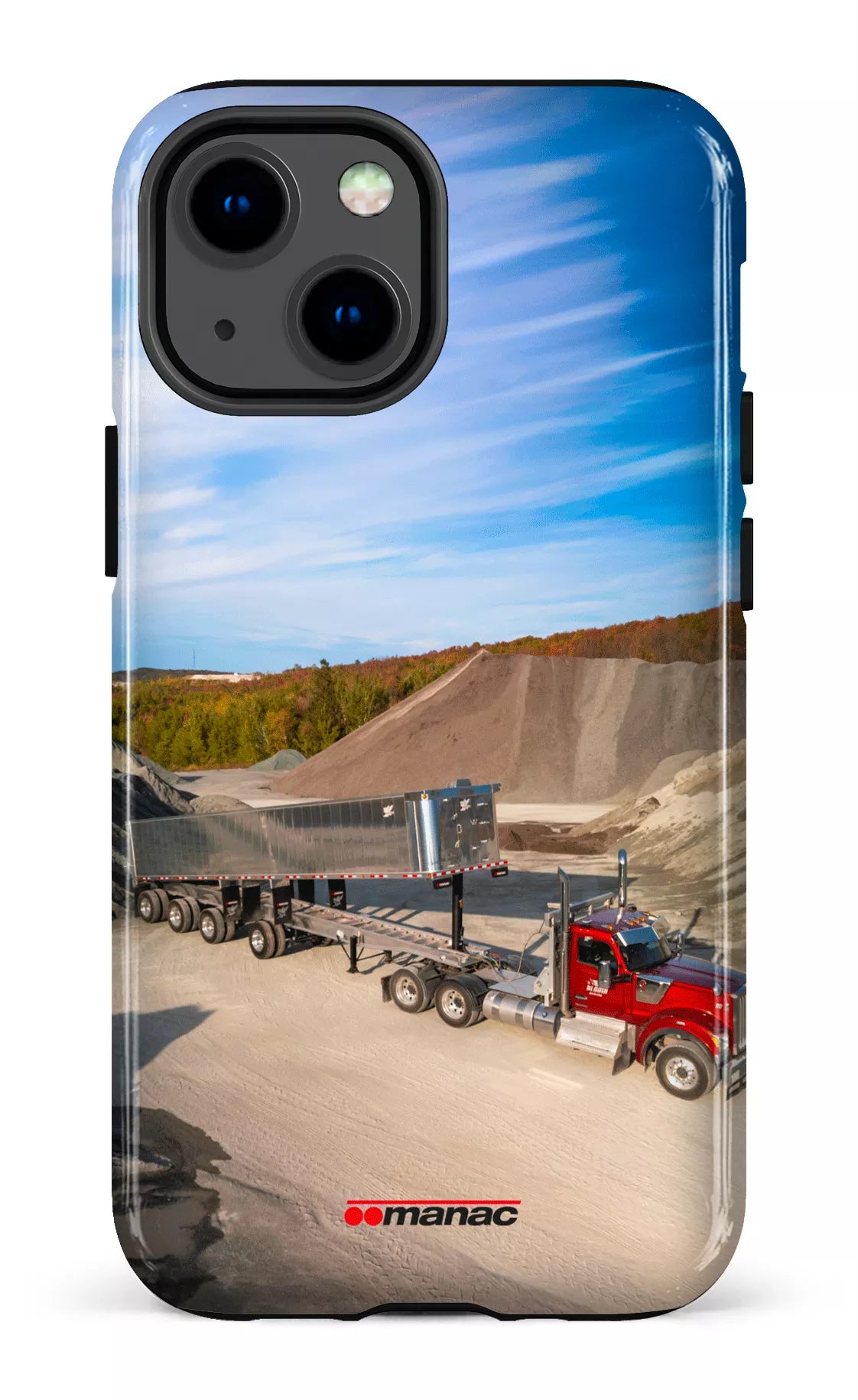 iPhone 13 Mini Tough Benne aluminium Manac -