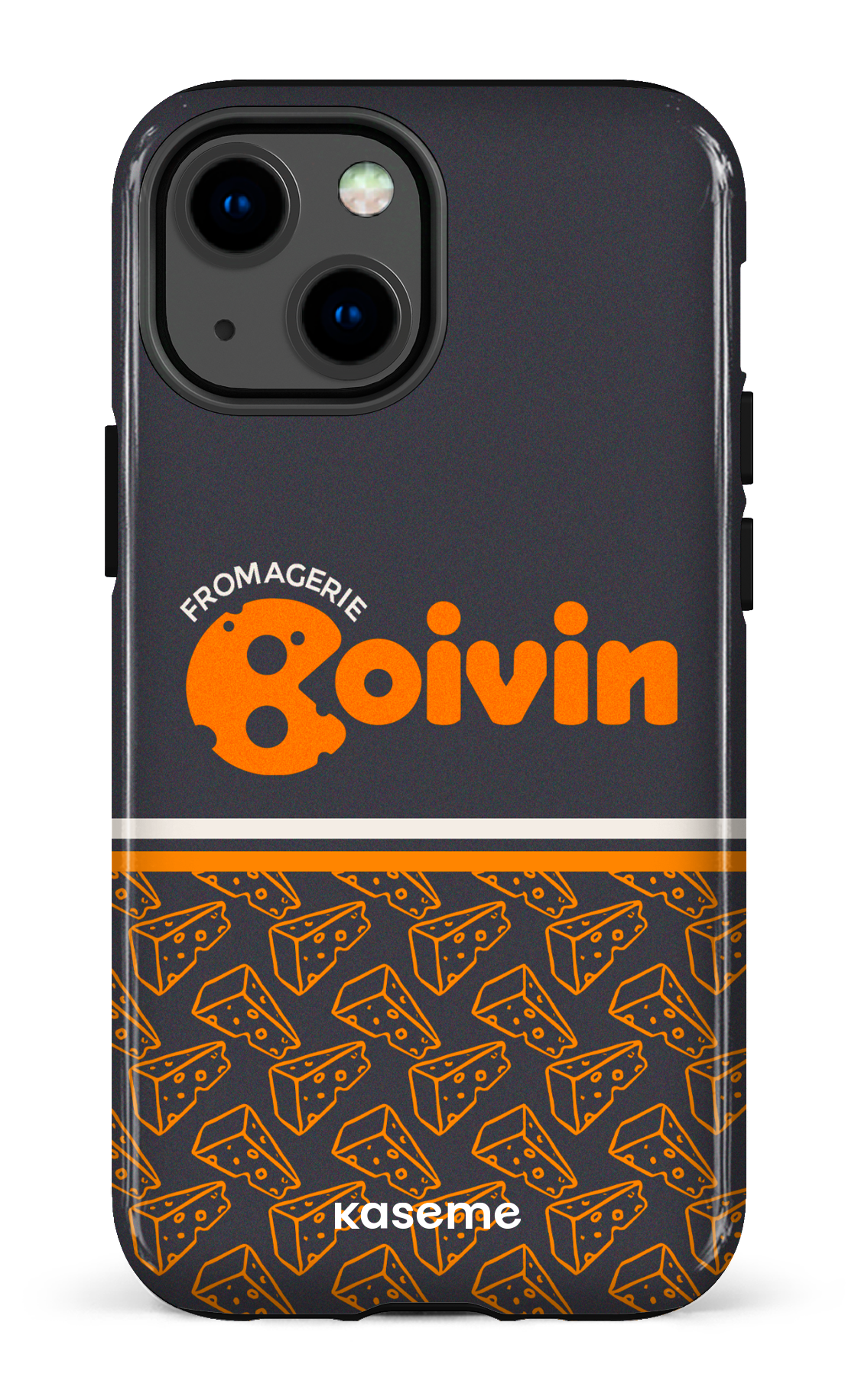 iPhone 13 Mini Tough Boivin Gris x Fromages -